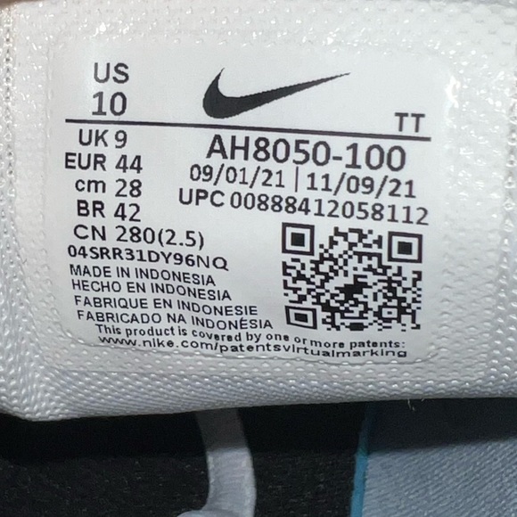 Nike | Shoes | Brand New White Black 27s | Poshmark
